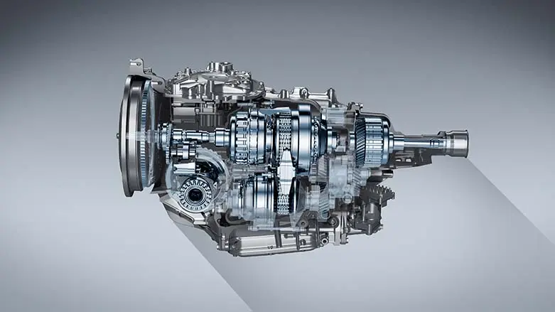 caja cvt sobre fondo blanco